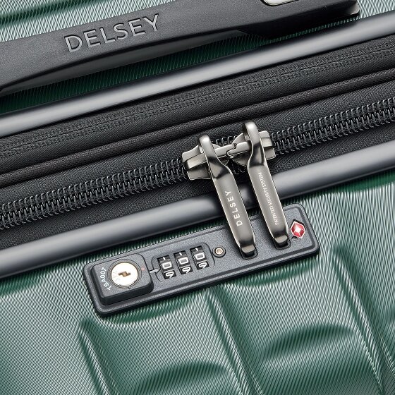 Delsey Paris Longitude 4 wheels Trolley 76 cm Expandable