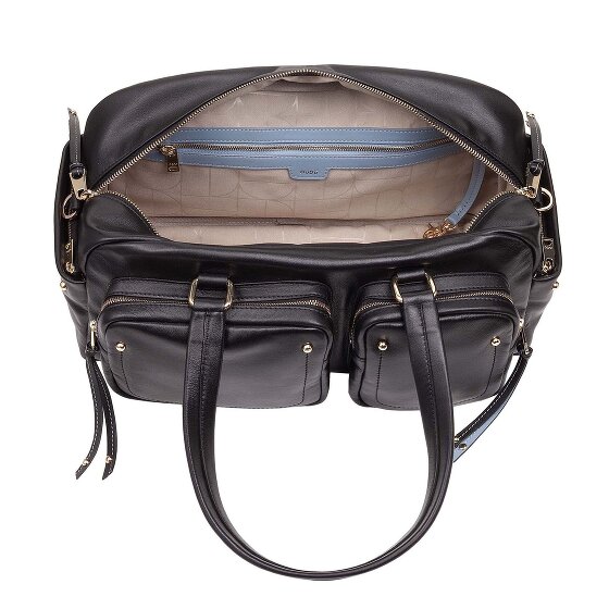 DuDu Pocket Shoulder Bag Genuine Leather 33 cm