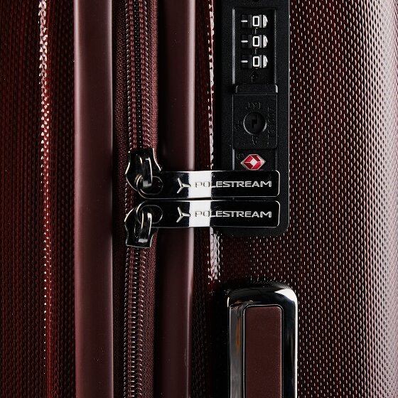 Polestream Moonrock 4 wheels Suitcase set 3-piece with expansion pleat