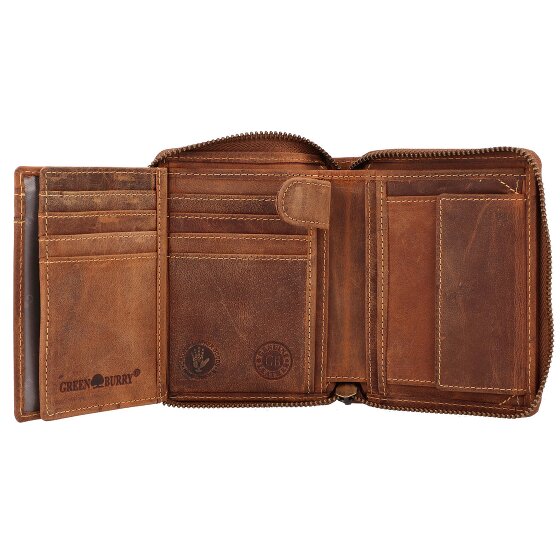 Greenburry Vintage zodiac wallet leather 10 cm