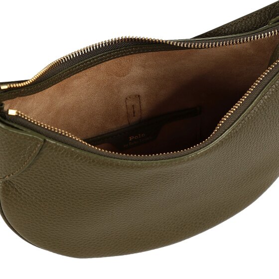 POLO RALPH LAUREN Polo ID Shoulder Bag Genuine Leather 26 cm