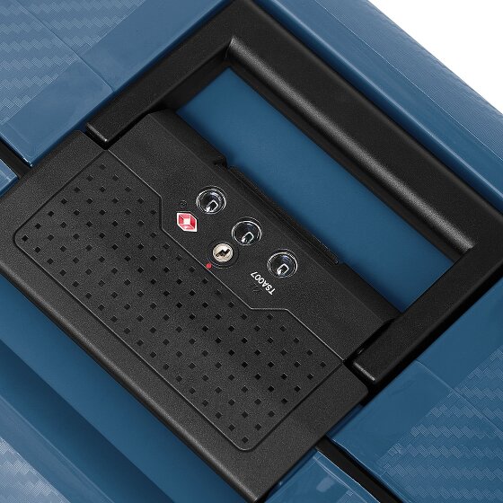 Redolz Essentials 15 4-wheel trolley 75 cm with three-point closure