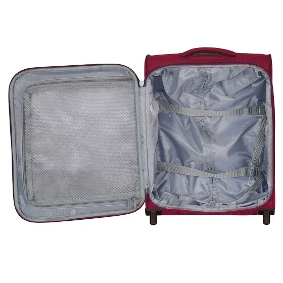 d&n Travel Line 6400 2-4 Roll Suitcase Set 3pcs.