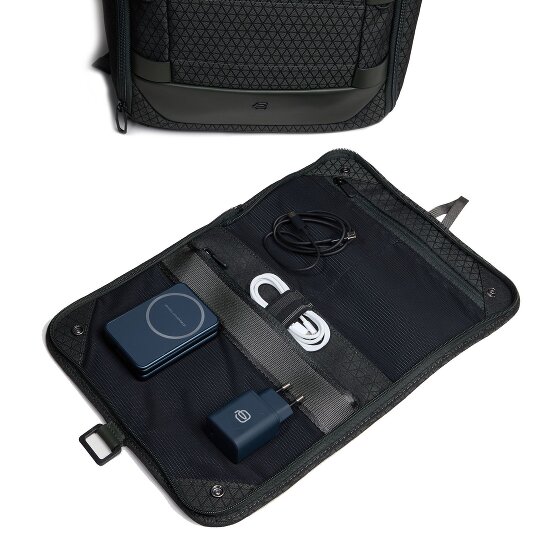 Piquadro Hex travel backpack 45 cm laptop compartment
