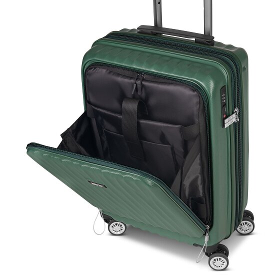 Bric's Cervia 2.0 4 wheels Cabin trolley S 55 cm Laptop compartment with expansion pleat