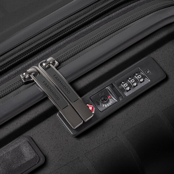 Farmhood Eco Edition 4 wheels Trolley 77 cm with expansion pleat