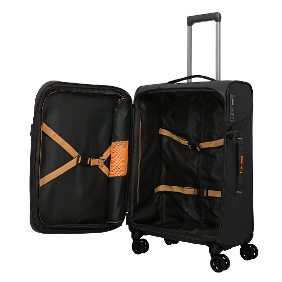 Travelite Briize 4 wheels Suitcase set 3-piece with expansion pleat