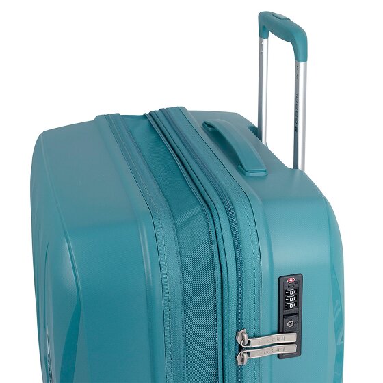 Gabol Infinity 4 wheels Suitcase set 3-piece with expansion pleat