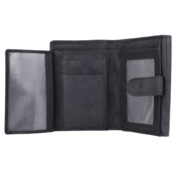 Greenburry Basic wallet RFID leather 13 cm