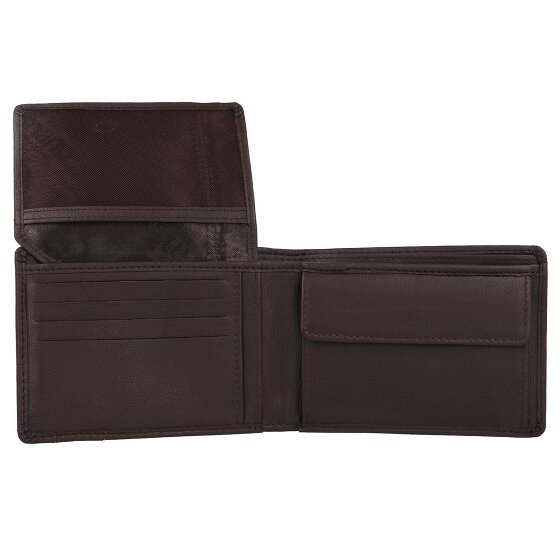 mano Don Leonardo wallet RFID leather 12 cm