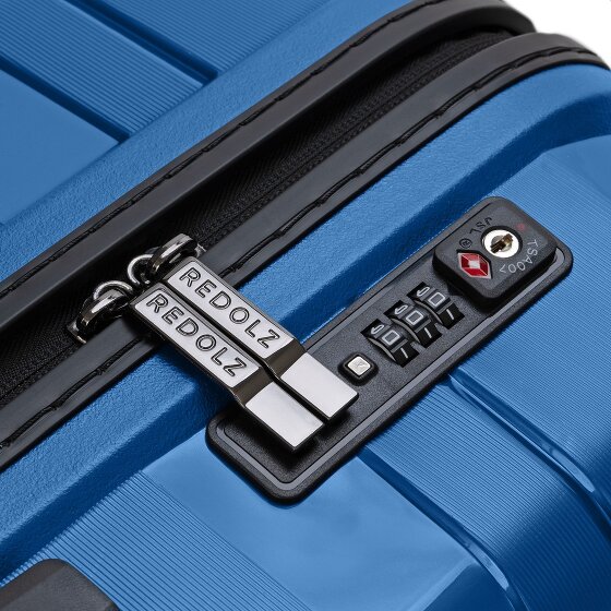 Redolz Essentials 10 3-SET 4 wheels Suitcase set 3-piece