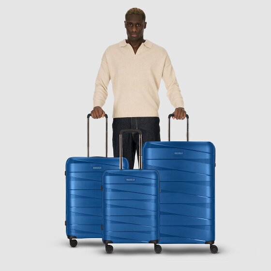 Redolz Essentials 10 3-SET 4 wheels Suitcase set 3-piece
