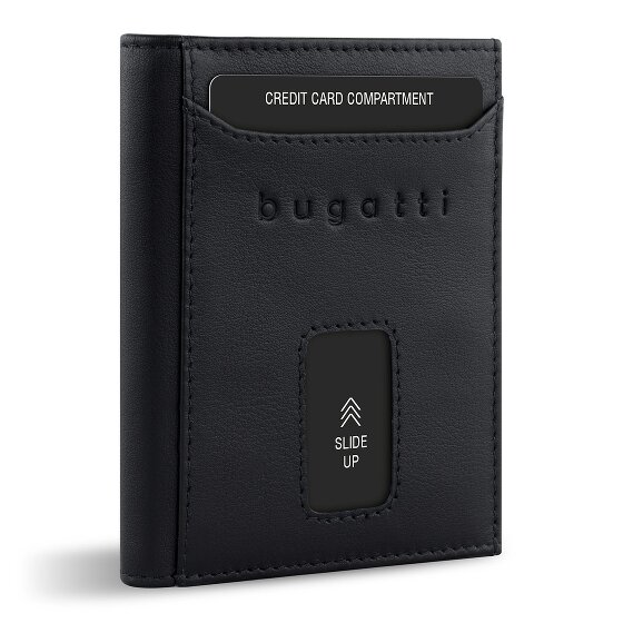 Bugatti Secure Slim Wallet RFID protection Leather 8 cm