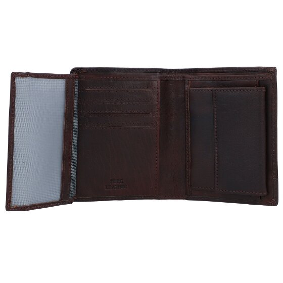 Spikes & Sparrow Wallet RFID leather 10 cm