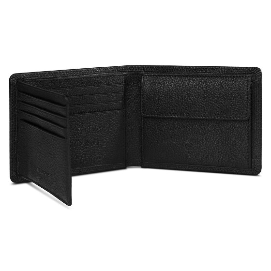 Redolz Leather Essentials QF wallet RFID leather 12 cm fold-out