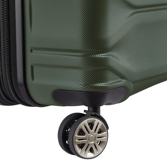 Delsey Paris Meteor 4 wheels Suitcase set 3-piece with expansion pleat