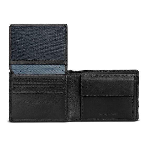 Bugatti Due Wallet RFID protection Leather 11.5 cm