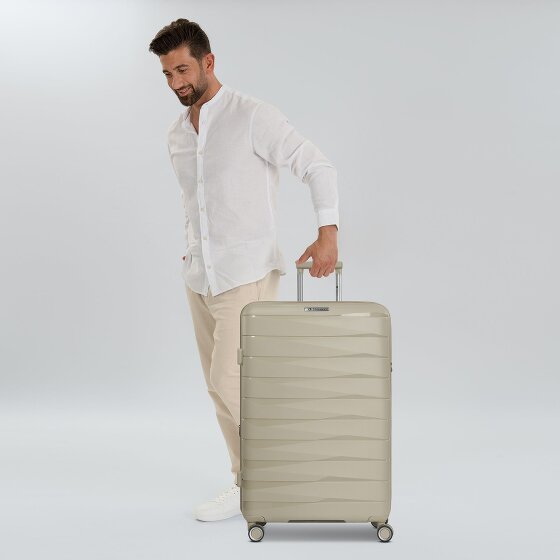 Franky London 4 wheels Trolley L 74 cm with expansion pleat