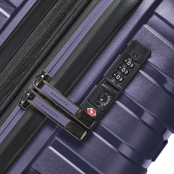 Pactastic Collection 04 THE MEDIUM + 4 wheels Trolley M 66 cm Expandable
