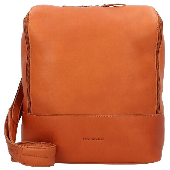 Harold's Campo backpack leather 35 cm laptop compartment