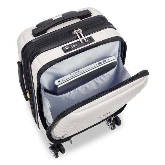 Delsey Paris Shadow 5.0 4-wheeled cabin trolley 55 cm laptop compartment with expansion pleat
