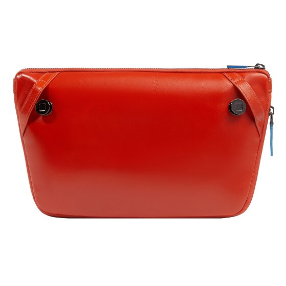 Piquadro Blue Square Shoulder bag Leather 30 cm