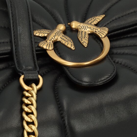 PINKO Love Puff Shoulder Bag Leather 30 cm