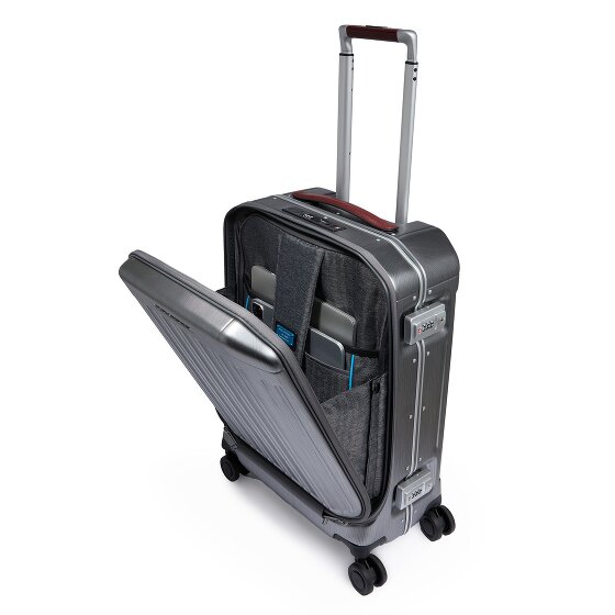 Piquadro PQLM 4 wheels Cabin trolley 55 cm Laptop compartment