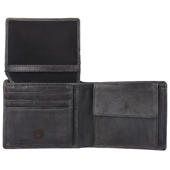 Greenburry Vintage Washed wallet leather 13 cm