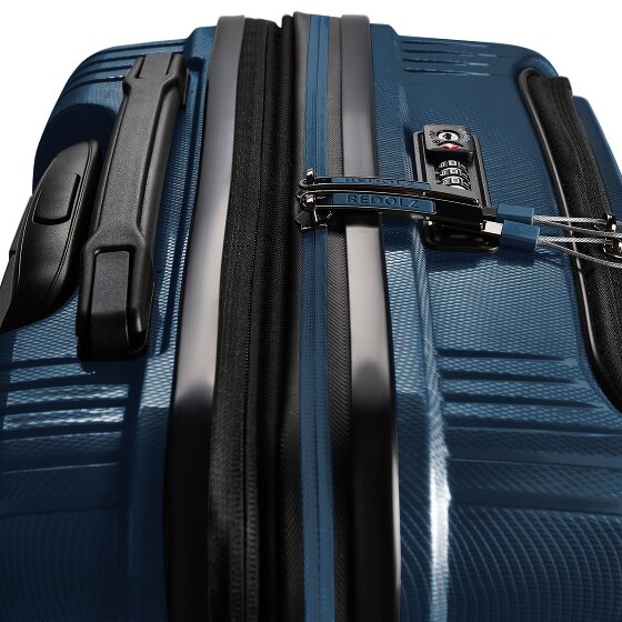 Redolz Essentials 14 4 wheels Suitcase set 3-piece Expandable