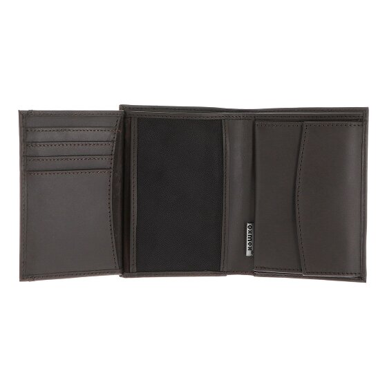oxmox Leather Wallet RFID protection Genuine Leather 13 cm