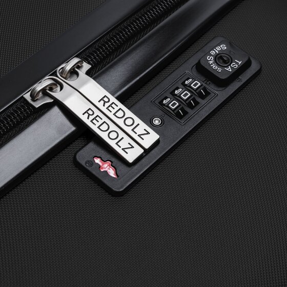 Redolz Essentials 09 3-SET 4 wheels Suitcase set 3-piece