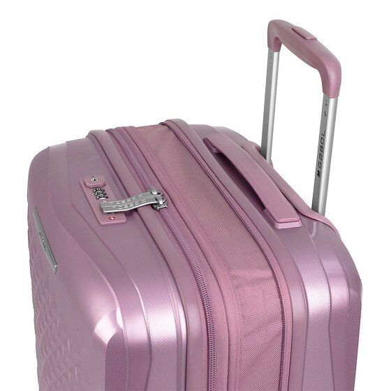 Gabol Queens 4 wheels Trolley L 75 cm with expansion pleat
