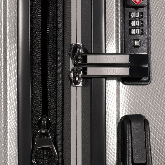 Redolz Essentials 14 4-wheel suitcase set + beauty case 4 pcs. with stretch fold