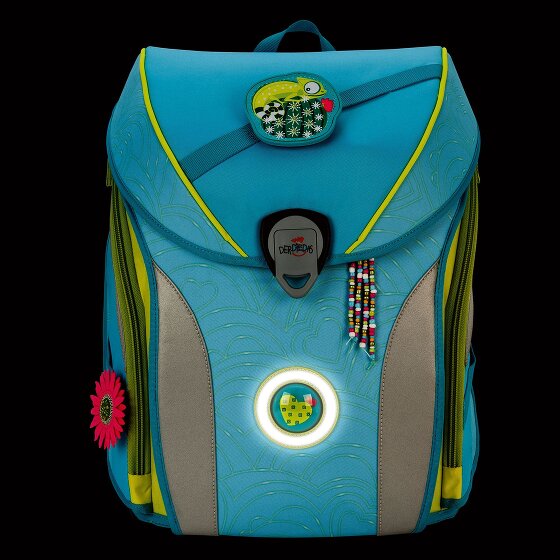 DerDieDas ErgoFlex Max LED School bag set 5-piece