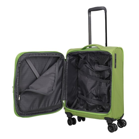 Travelite Corsiica 4 wheels Cabin trolley S 55 cm with expansion pleat