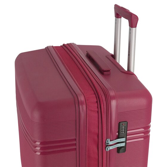 Gabol Saori 4 wheels Suitcase set 3-piece with expansion pleat