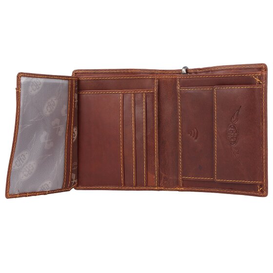 Greenburry Racing Collection Richmond wallet RFID leather 10 cm
