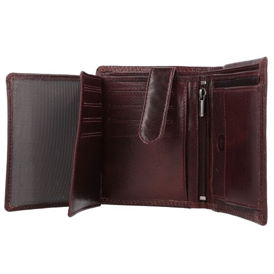Greenburry Wallet RFID leather 10 cm