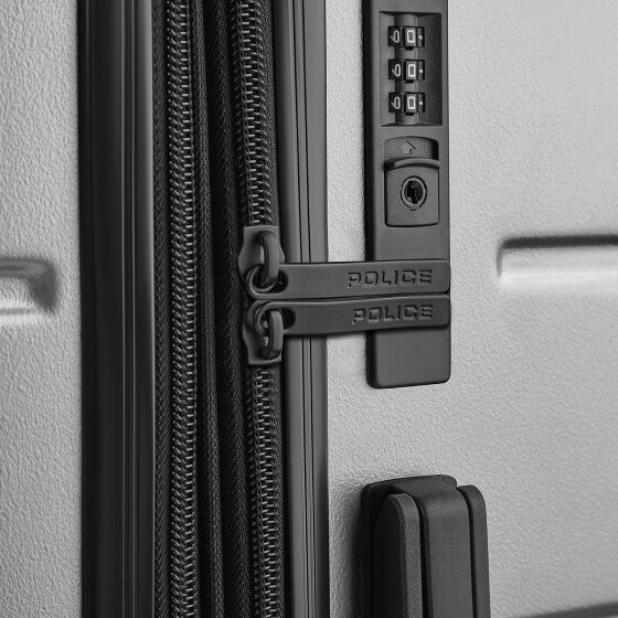 Police Dublin 4 wheels Suitcase set 3-piece Expandable