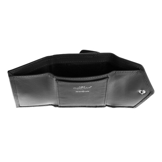 Golden Head Polo Wallet RFID protection Leather 10 cm