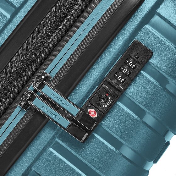 Pactastic Collection 04 THE LARGE + 4 wheels Trolley L 75 cm with expansion pleat