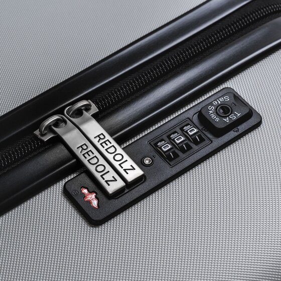 Redolz Essentials 08 3-SET 4 wheels Suitcase set 3-piece