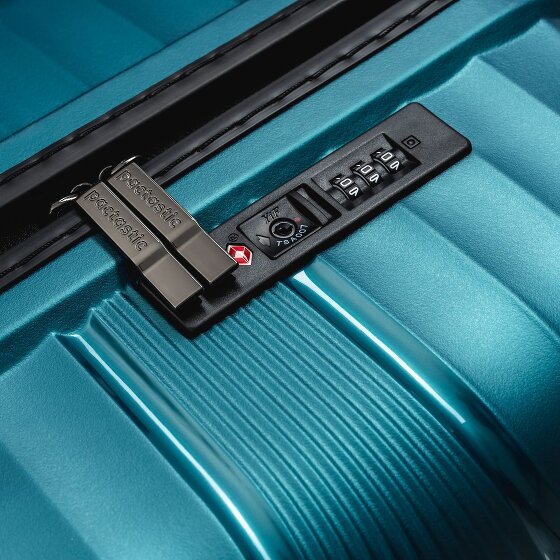 Pactastic Collection 02 THE THREE SET 4 wheels Suitcase set 3-piece
