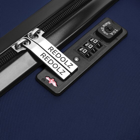 Redolz Essentials 09 3-SET 4 wheels Suitcase set 3-piece