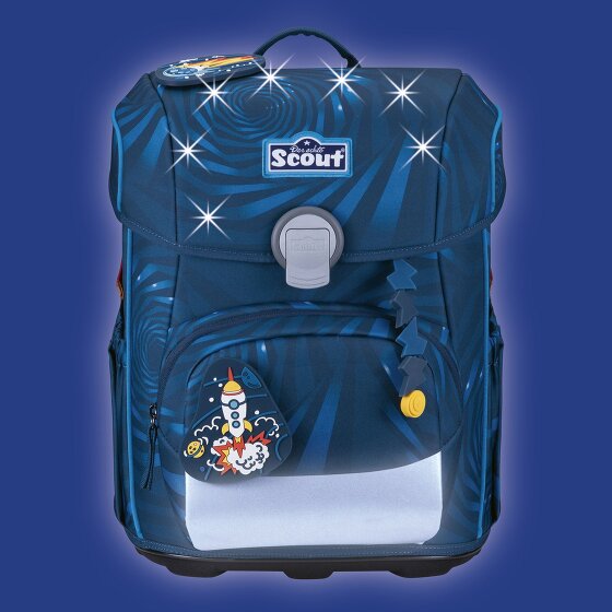 Scout Neo LED School bag set 8-piece