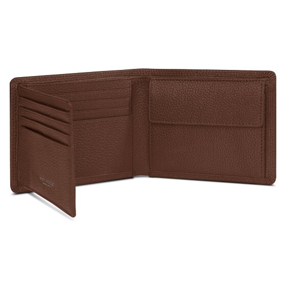 Redolz Leather Essentials QF wallet RFID leather 12 cm fold-out