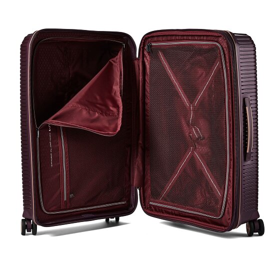 Polestream Paris 4 wheels Suitcase set 3-piece with expansion pleat