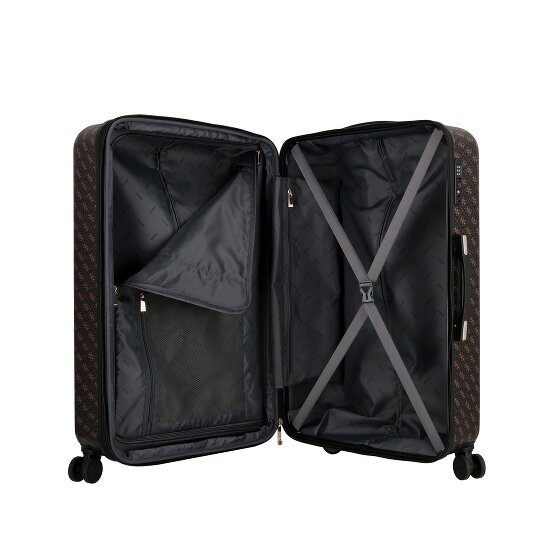 Guess Jesco 4 wheels Trolley 77 cm with expansion pleat