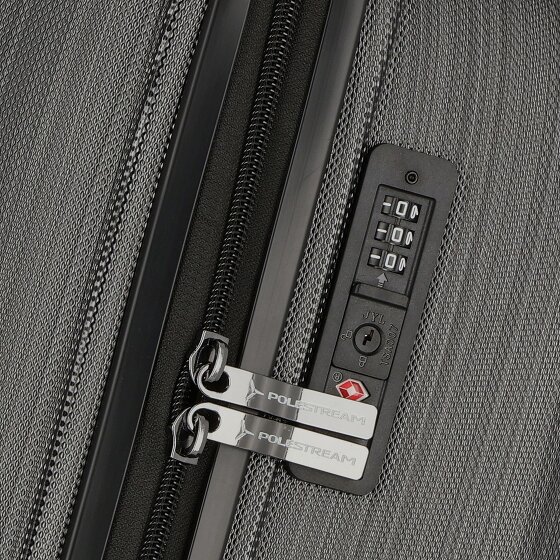 Polestream Moonrock 4 wheels Cabin trolley 55 cm with expansion pleat